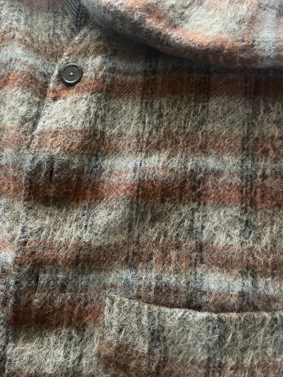 아워레가시 어멘트 체크 가디건 50 상품이미지3