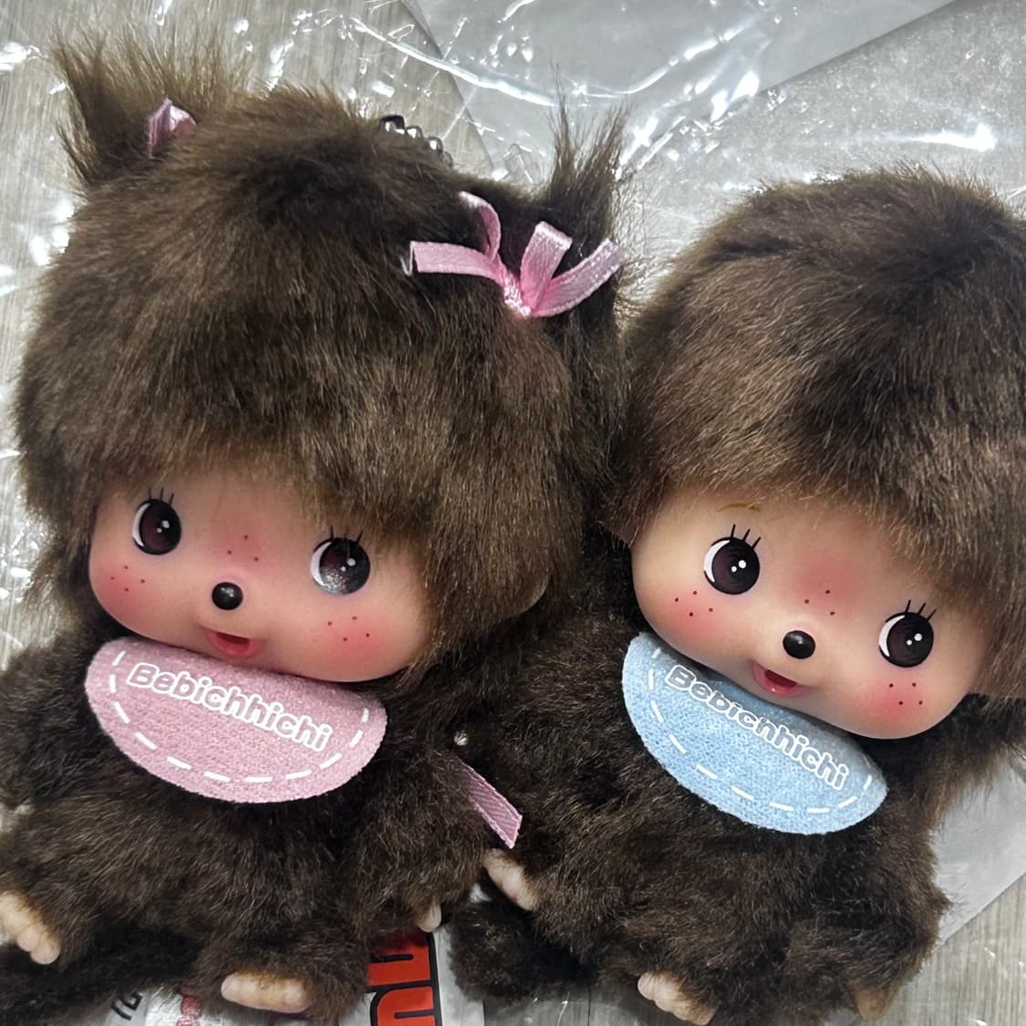 몬치치 베비치치 빅헤드 SS 키 체인 걸 보이 세트 새상품 상품이미지2