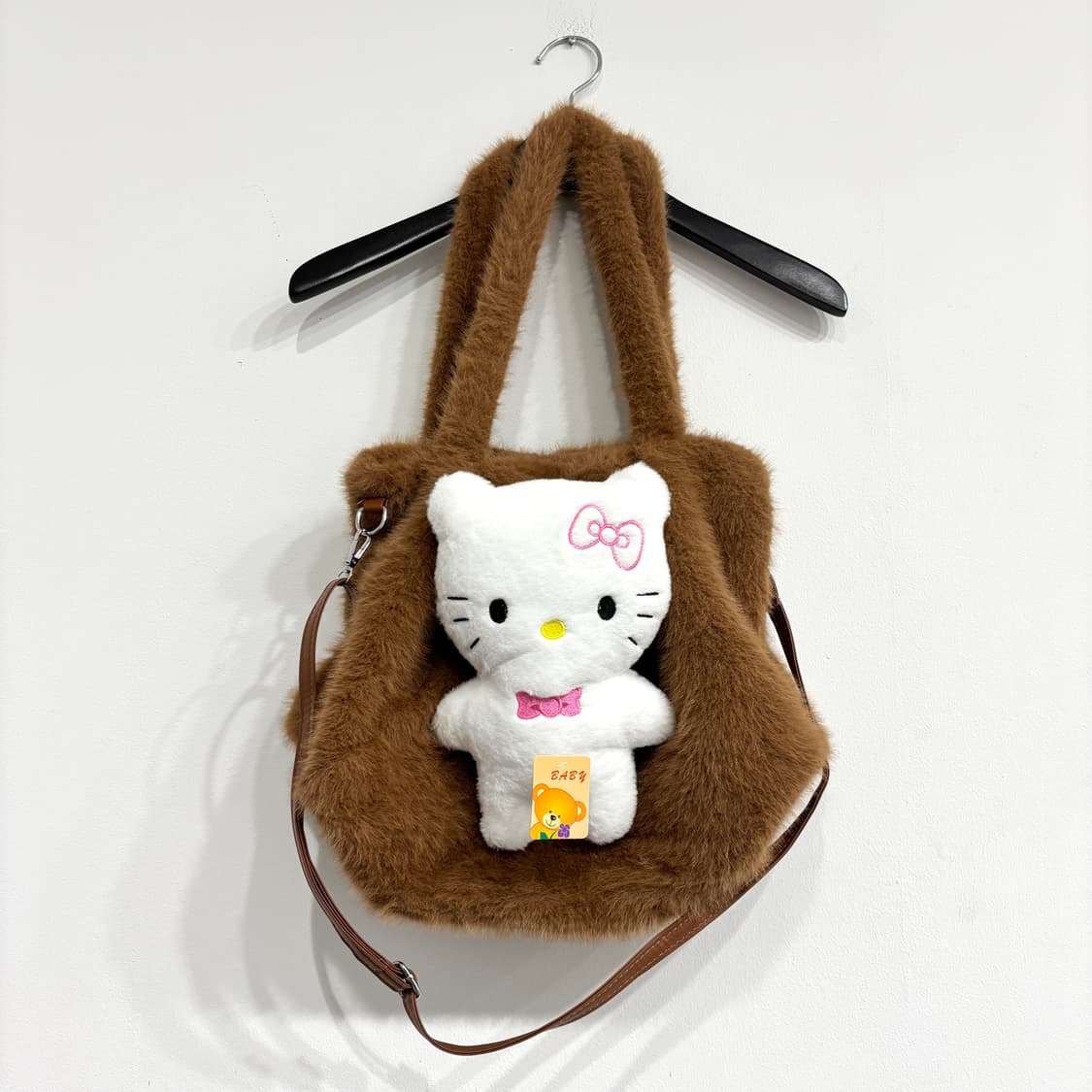 [새상품] 키티 인형 퍼 크로스백/ 숄더백 가방 상품이미지8