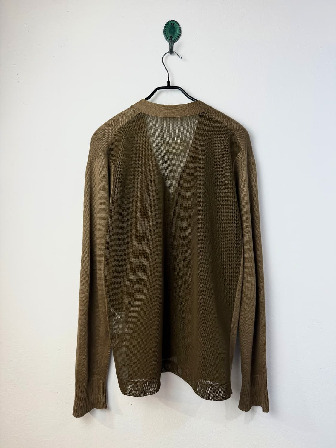 90s 꼼데가르송 옴므 리넨 가디건 상품이미지4