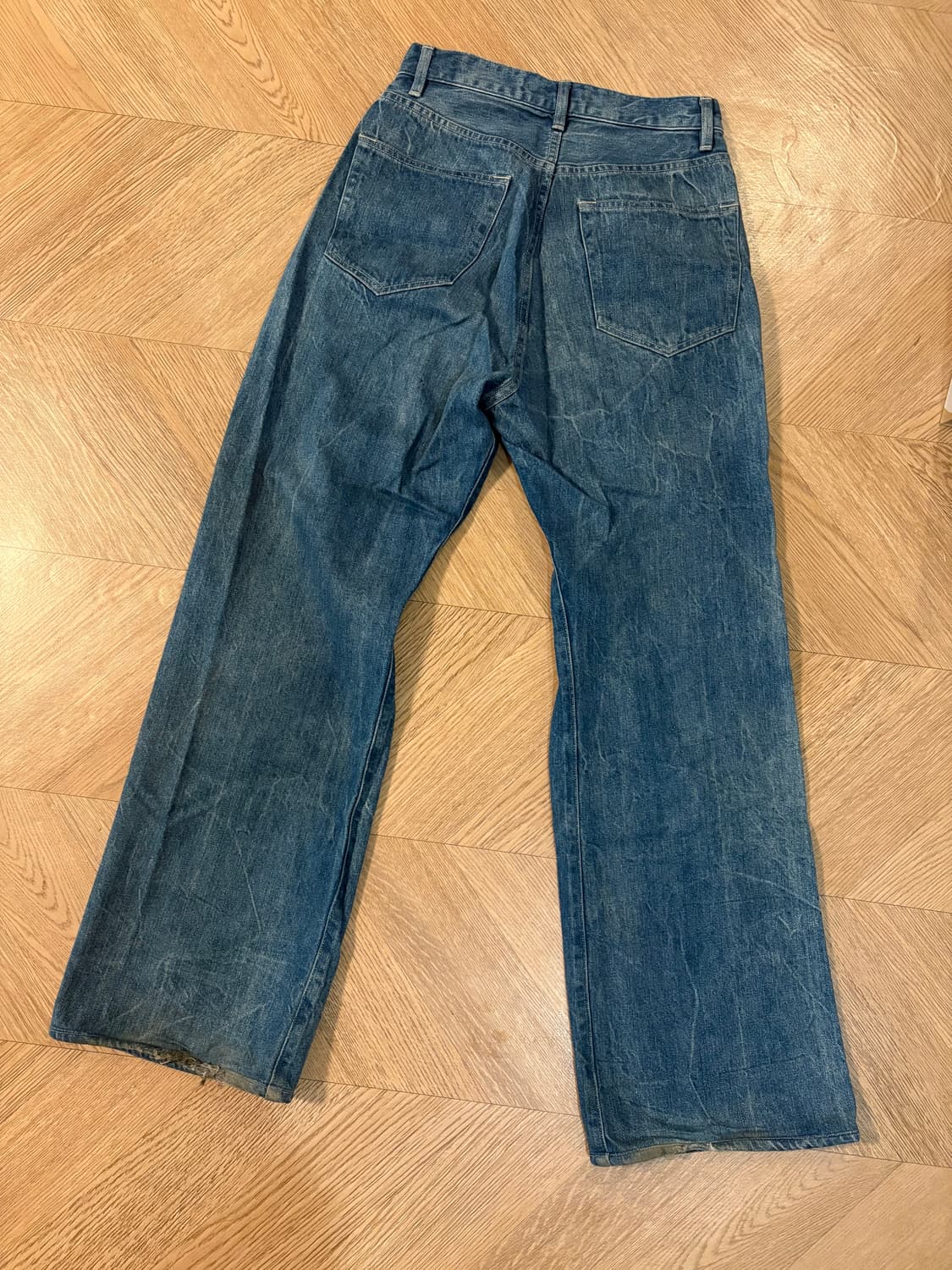 오라리 페이디드 셀비지 데님 상품이미지6