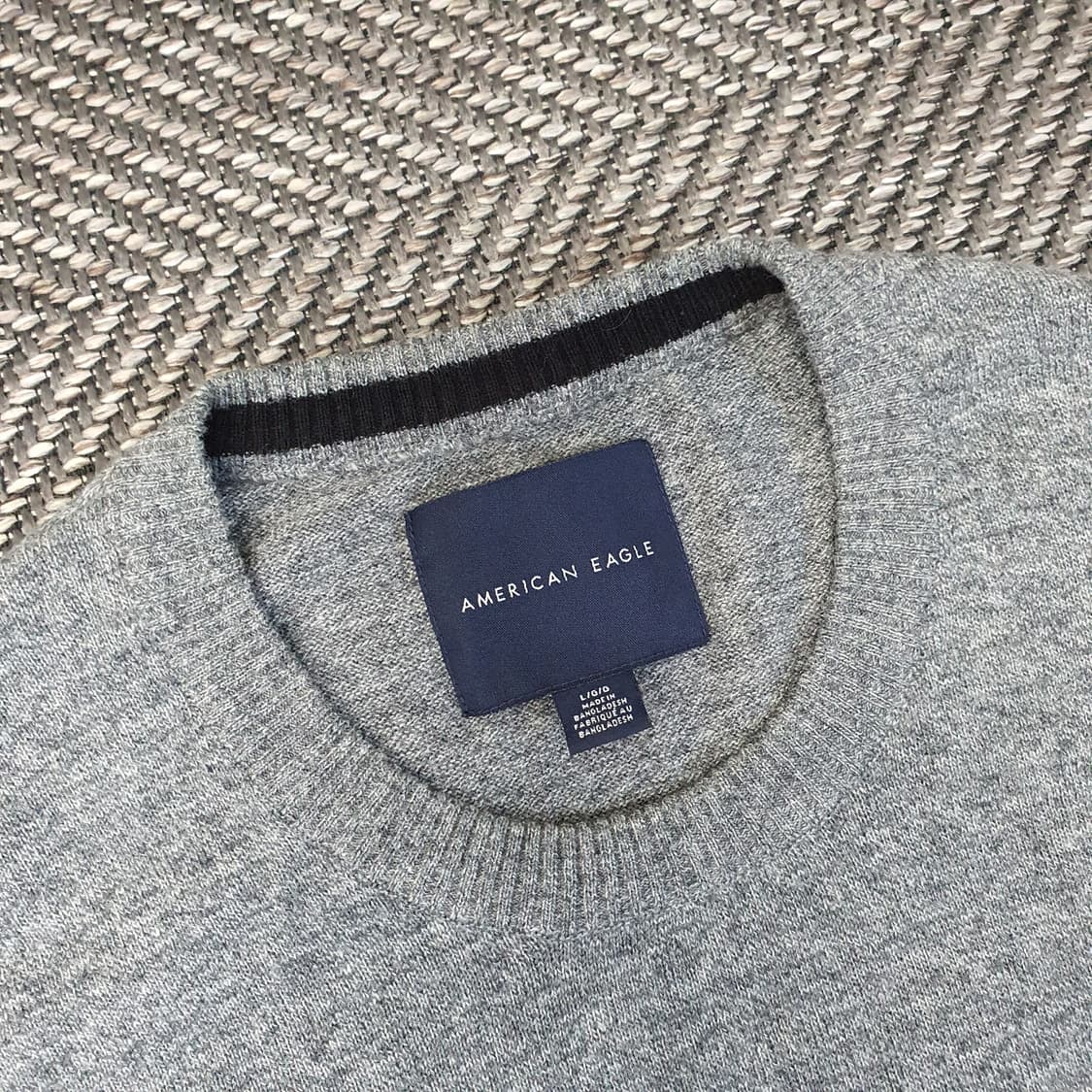 아메리칸이글 얇은 긴소매 니트 남자105 상품이미지2