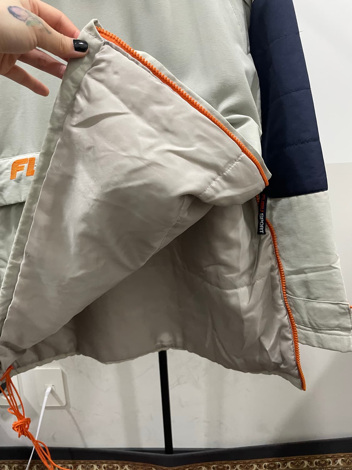 (빈티지)90‘s Fubu 후부 래글런 스키 아노락 상품이미지8