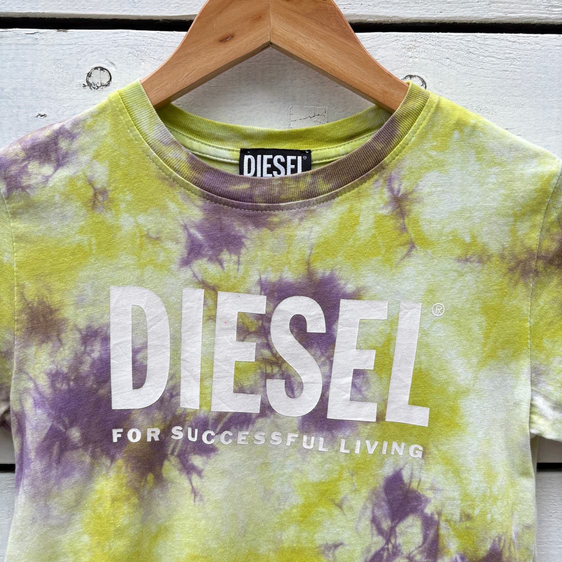 Diesel 디젤 타이다이 반팔 티셔츠 상품이미지4