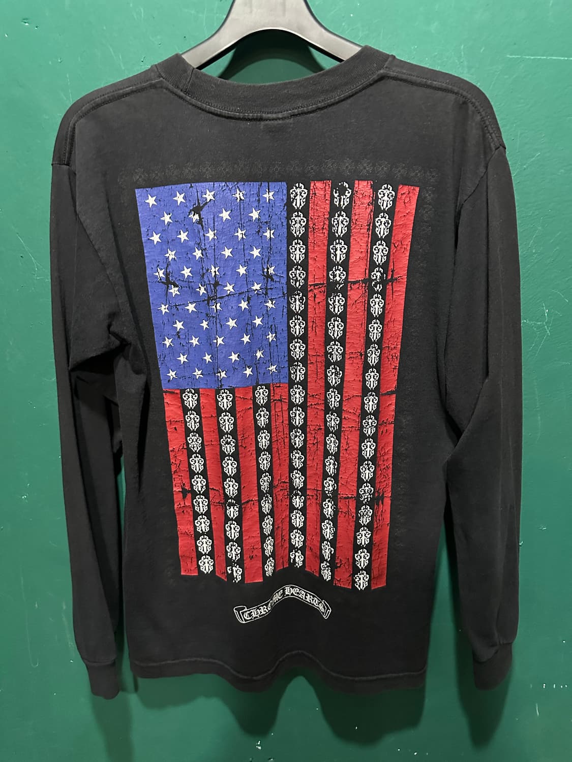 크롬하츠 아메리칸 플레그 긴팔티M 상품이미지8