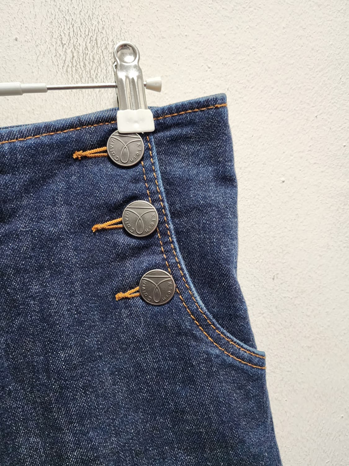 캘빈클라인 데님 와이드 부츠컷 팬츠 상품이미지3