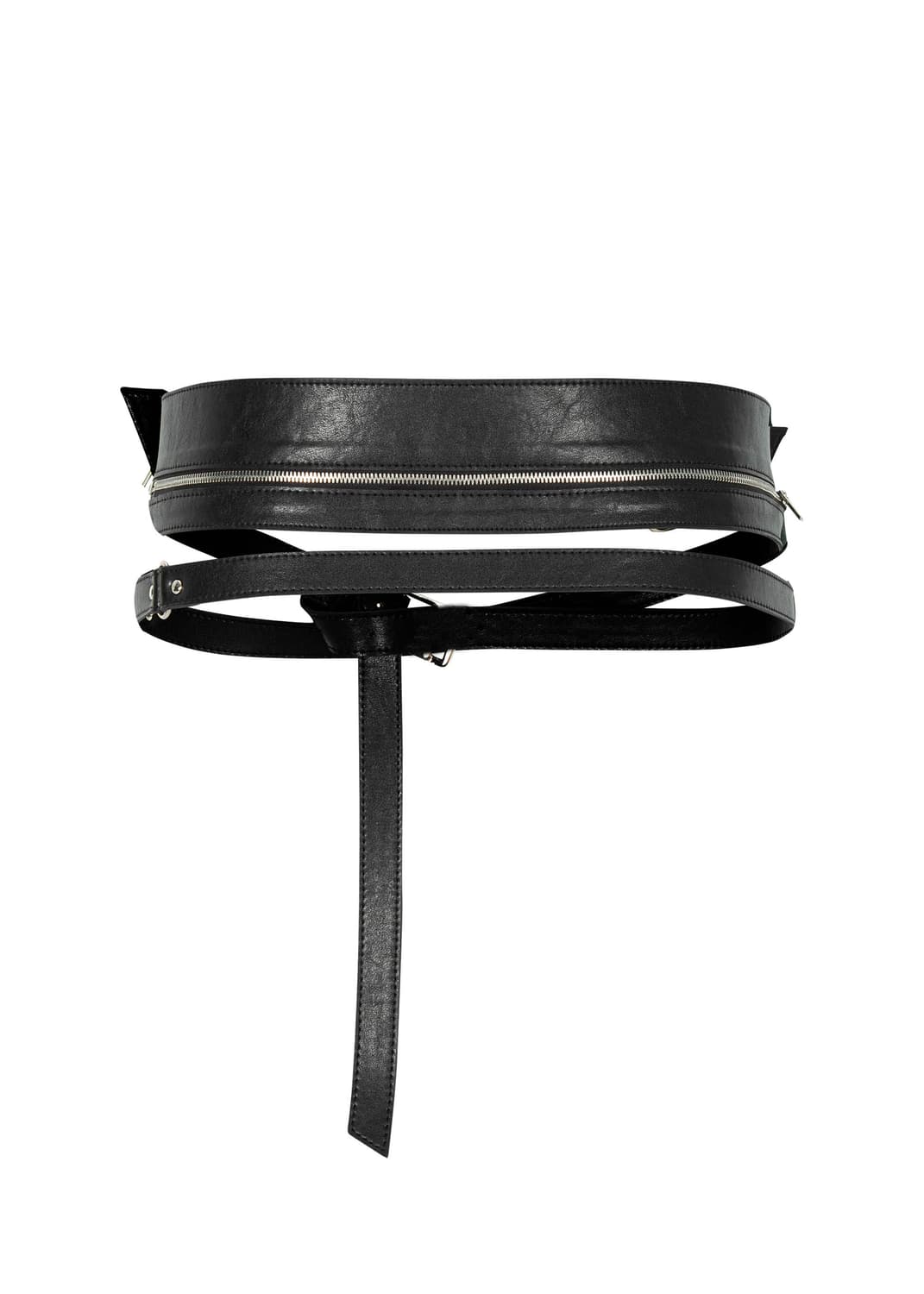 [새상품] 보헤미안서울 보헴서 듀얼 레이어드 벨트 블랙 상품이미지2