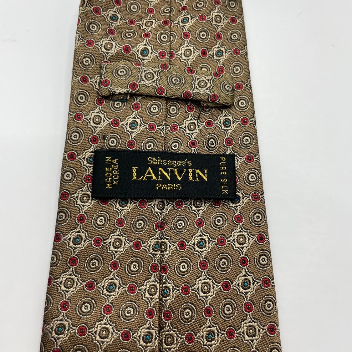 32) (LANVIN) 랑방 패턴 넥타이 상품이미지5