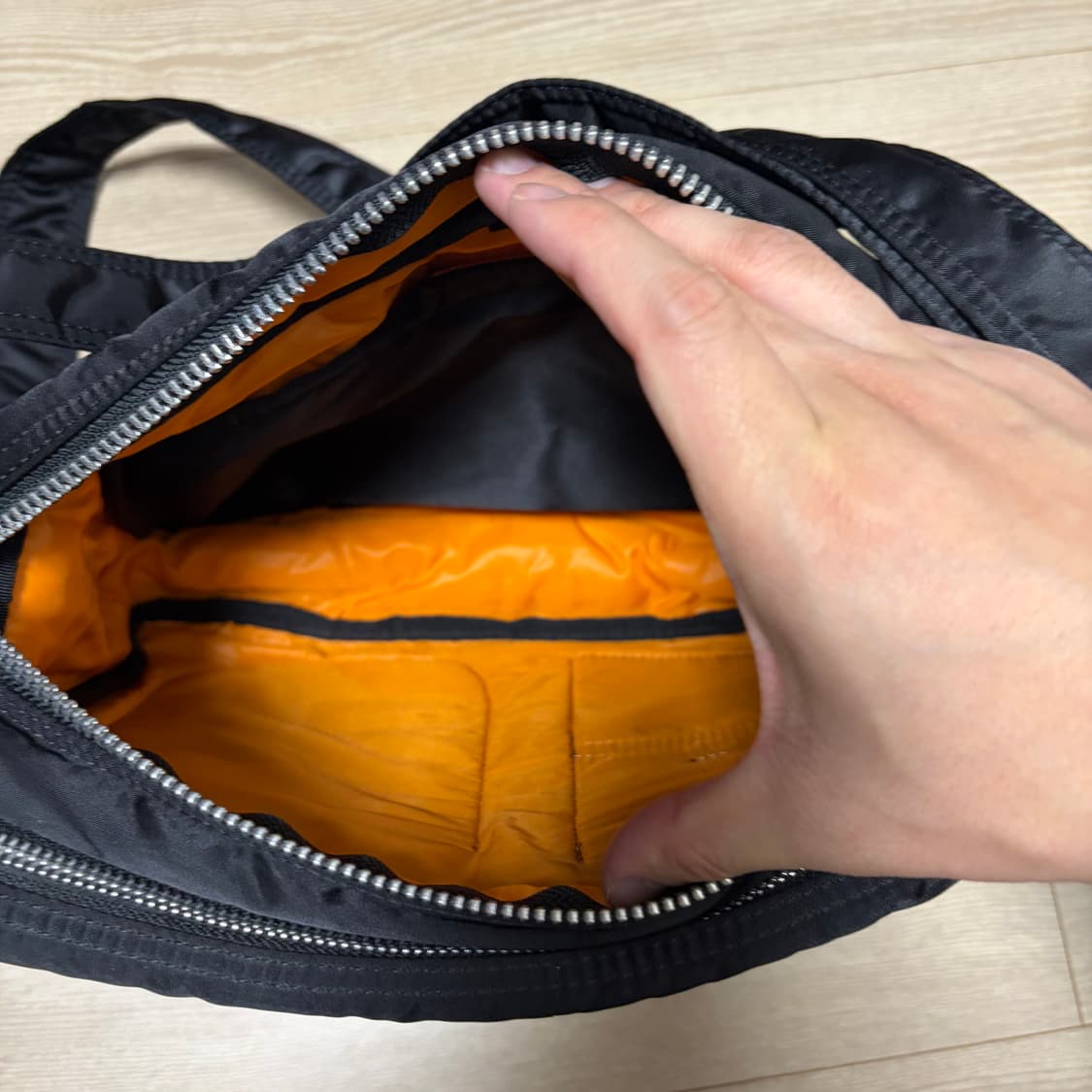 요시다포터 porter 탱커 숄더백 블랙 라지 L 신형 (미사용에가까움) 상품이미지8