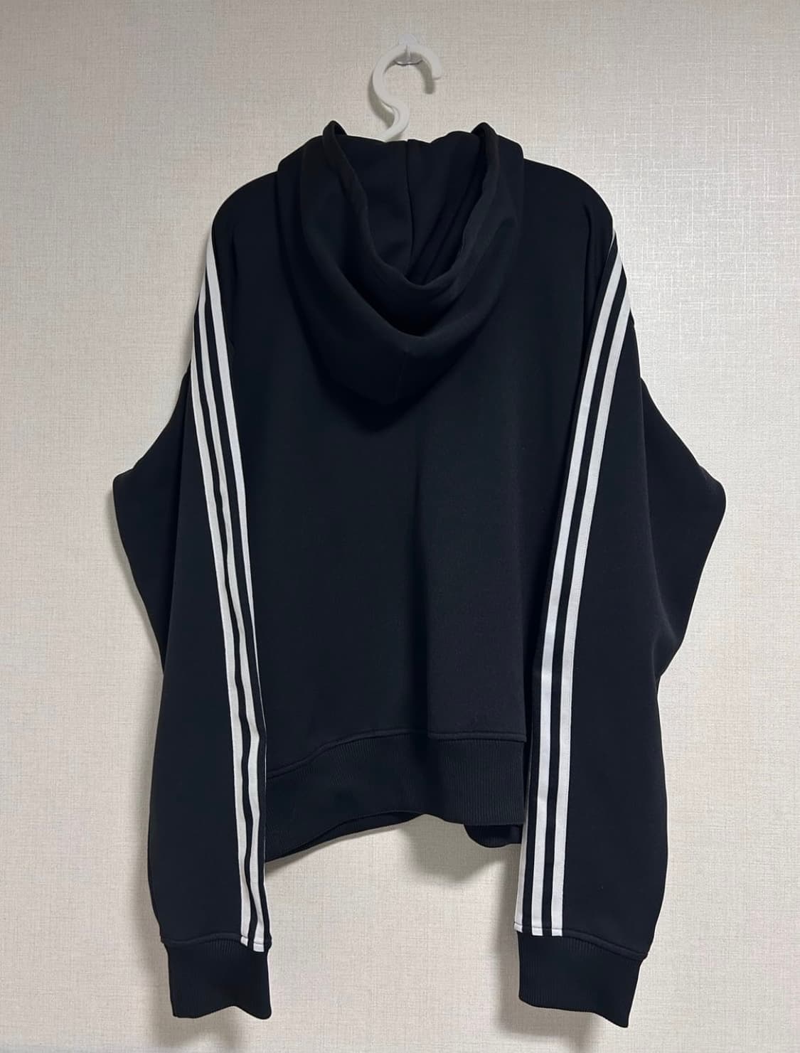 00s 아디다스 플락 후드 집업 져지 블랙 95  상품이미지5