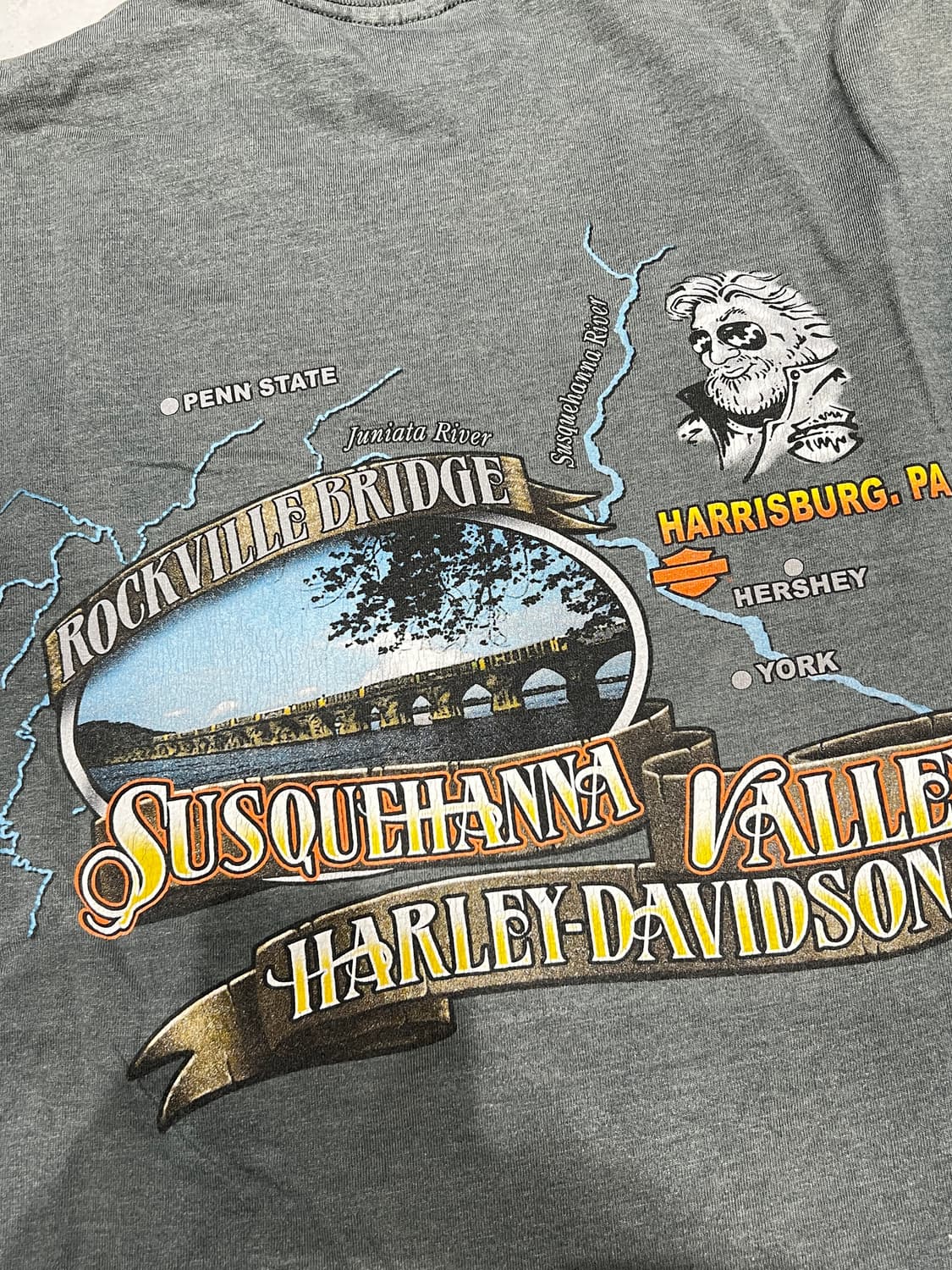 00s 할리데이비슨 롱슬리브 harley davidson XL 상품이미지4