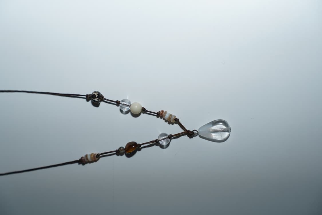 Teardrop necklace 티어드랍 비즈 목걸이 상품이미지5