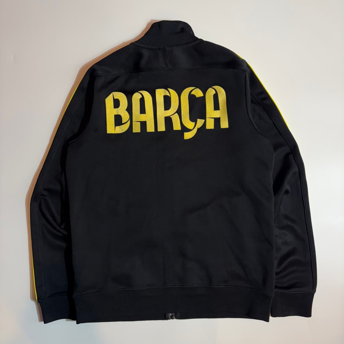 나이키 바르셀로나 옐로우 배색 트랙 자켓 상품이미지3
