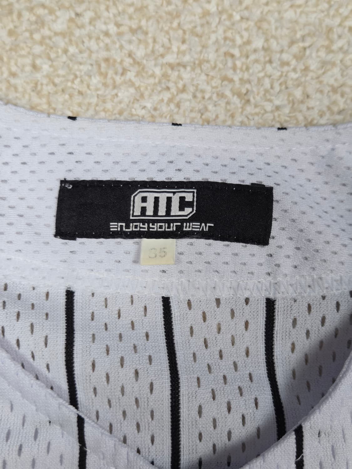 [LG 트윈스] 홈 스트라이프 이동현 마킹 유니폼 | S00156 상품이미지3