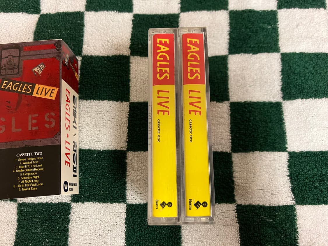Eagles 이글스 밴드 더블 앨범 카세트테이프 상품이미지3