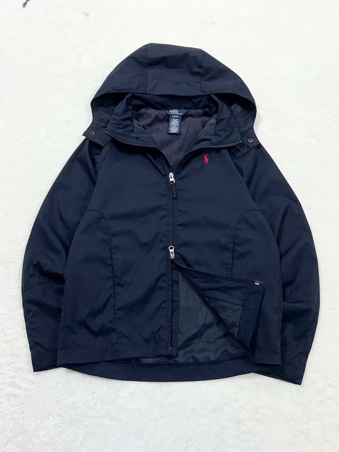 폴로 네이비 투웨이 바람막이 상품이미지5