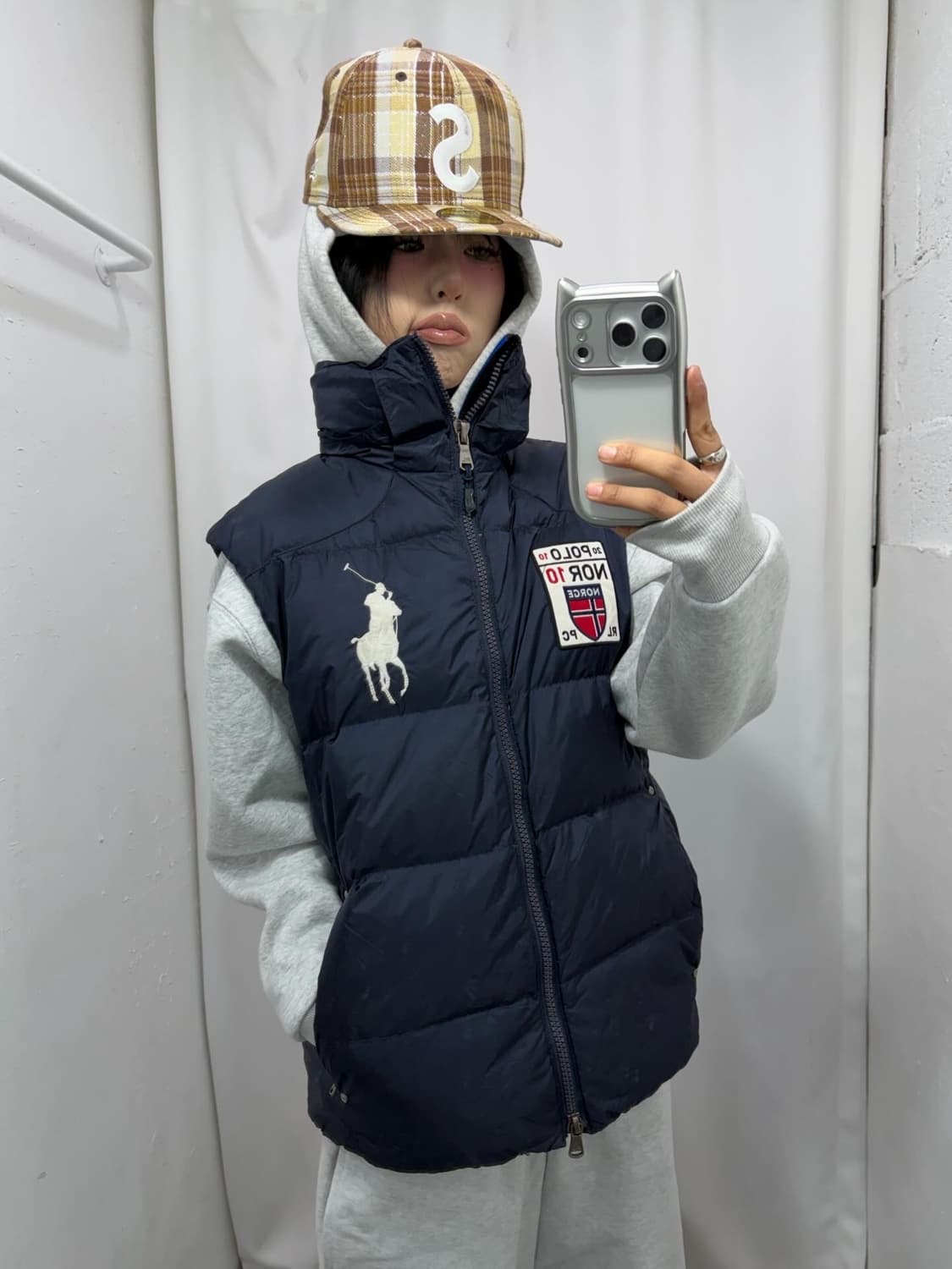 Polo Big Pony Padded Vest ⭐️Rare⭐️  상품이미지6