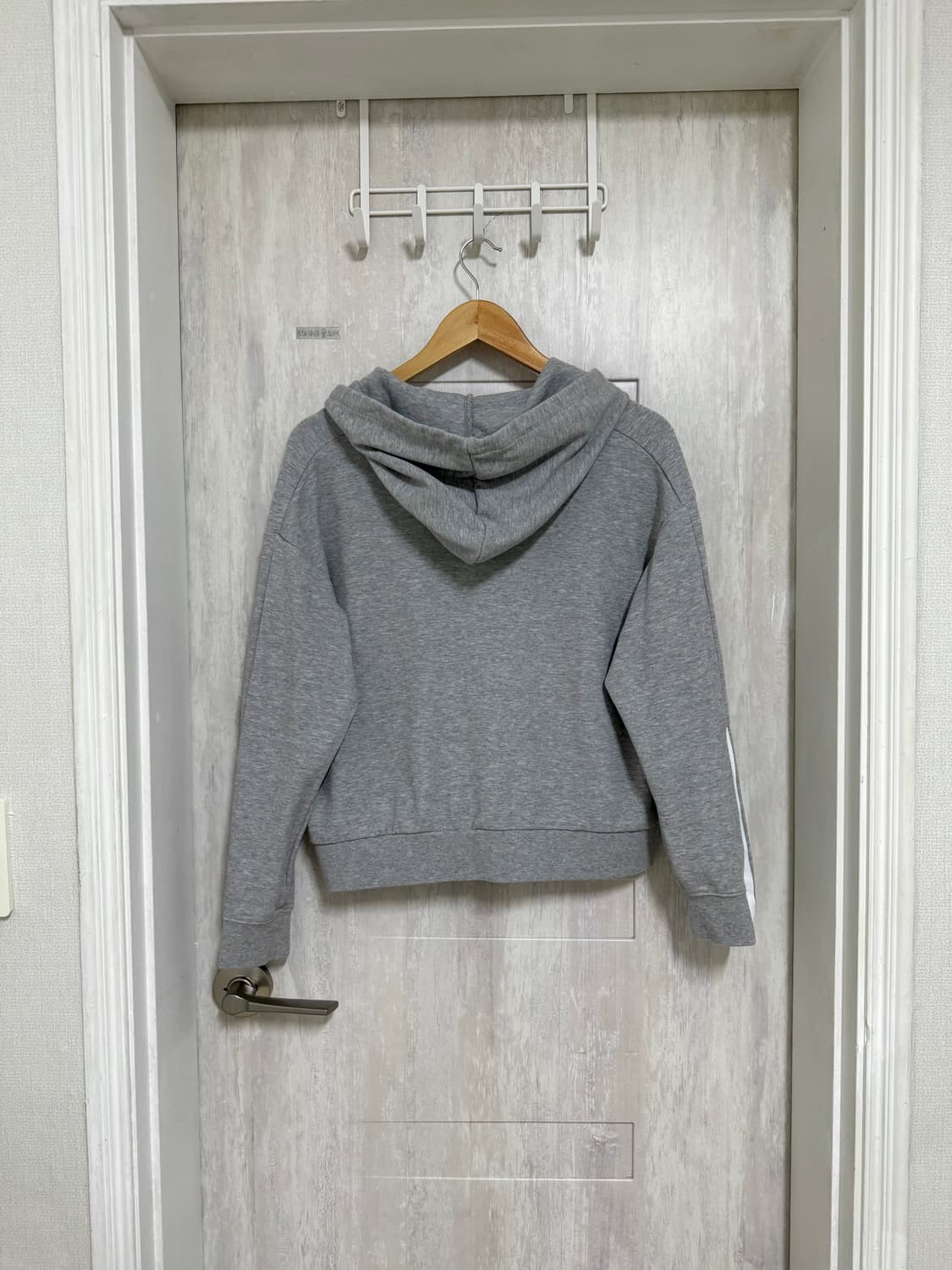 여성 S / 아디다스 후드집업 그레이 상품이미지7