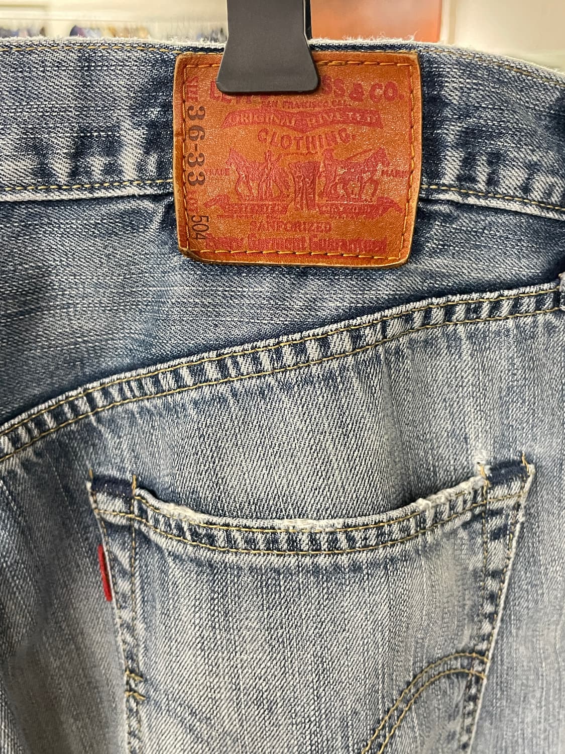 Levi’s 504 denim pants 상품이미지5