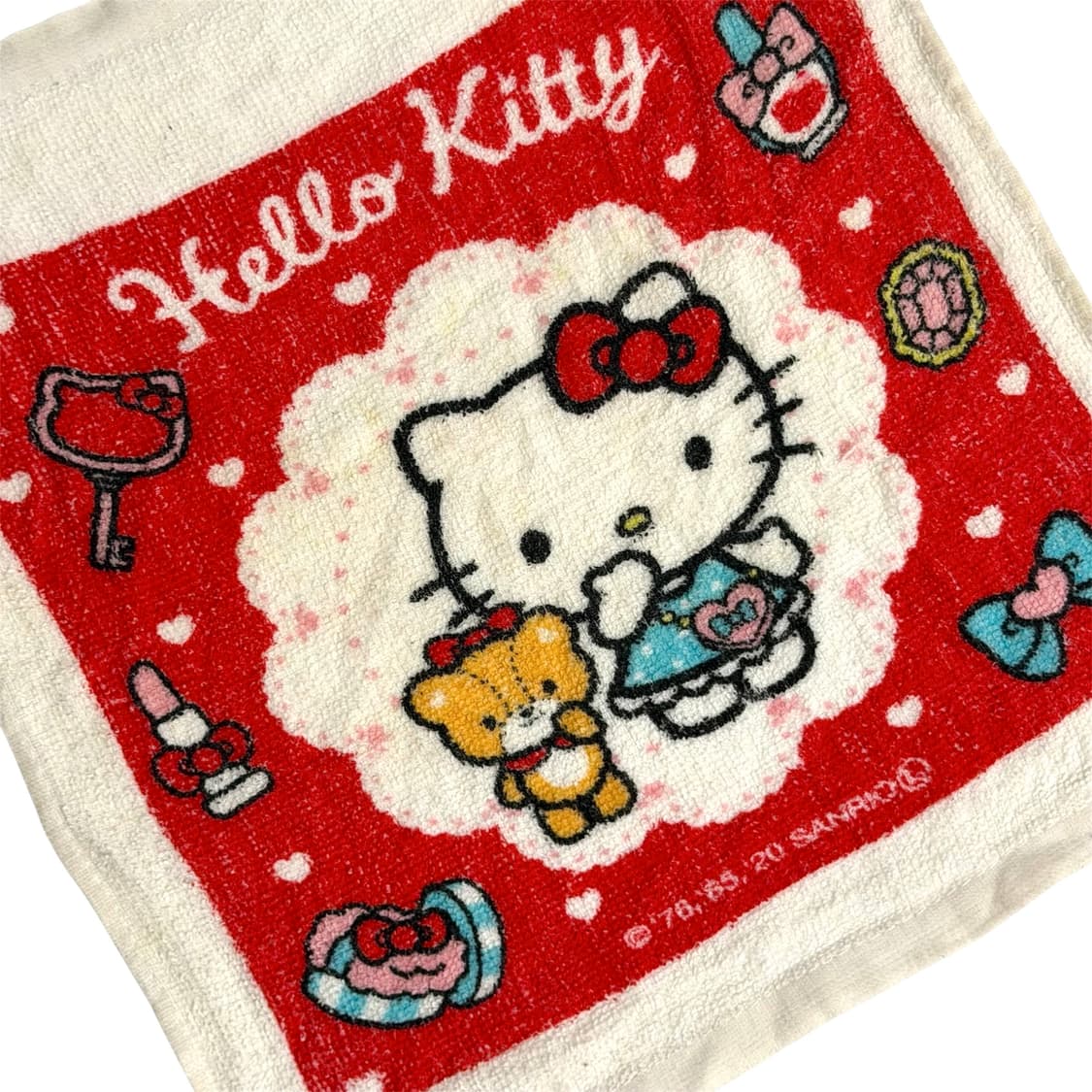 Sanrio 헬로키티 레트로 미니 타월 상품이미지3