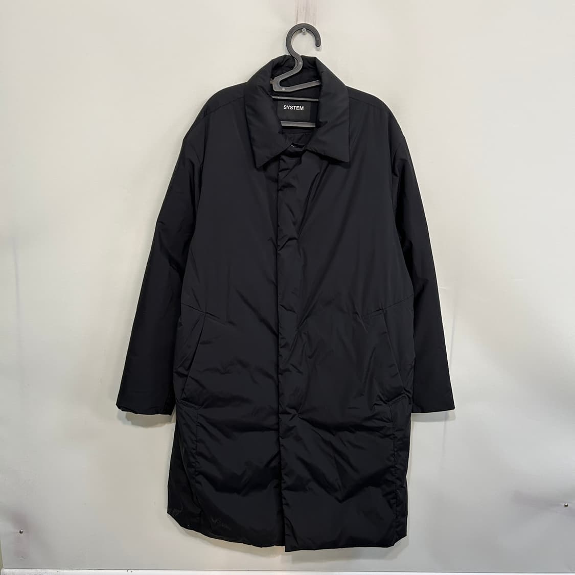 한섬 시스템옴므 2022 구스다운 롱패딩 95 상품이미지1