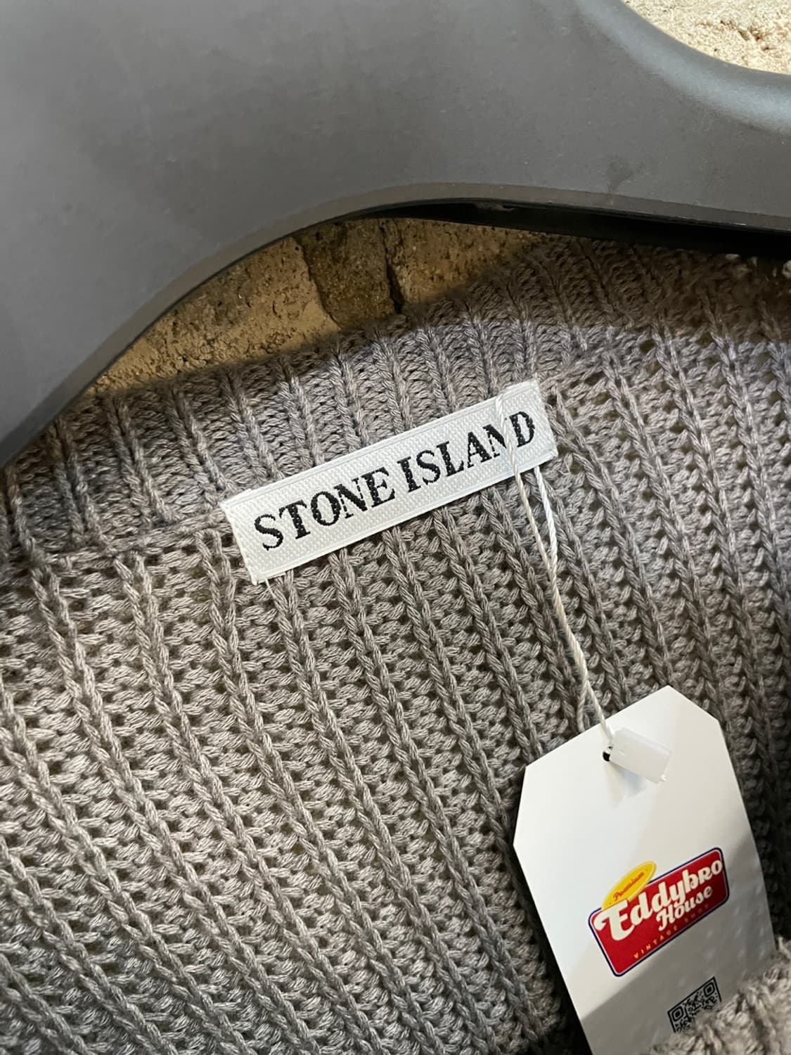 스톤 아일랜드 그린 엣지 와펜 니트  상품이미지6