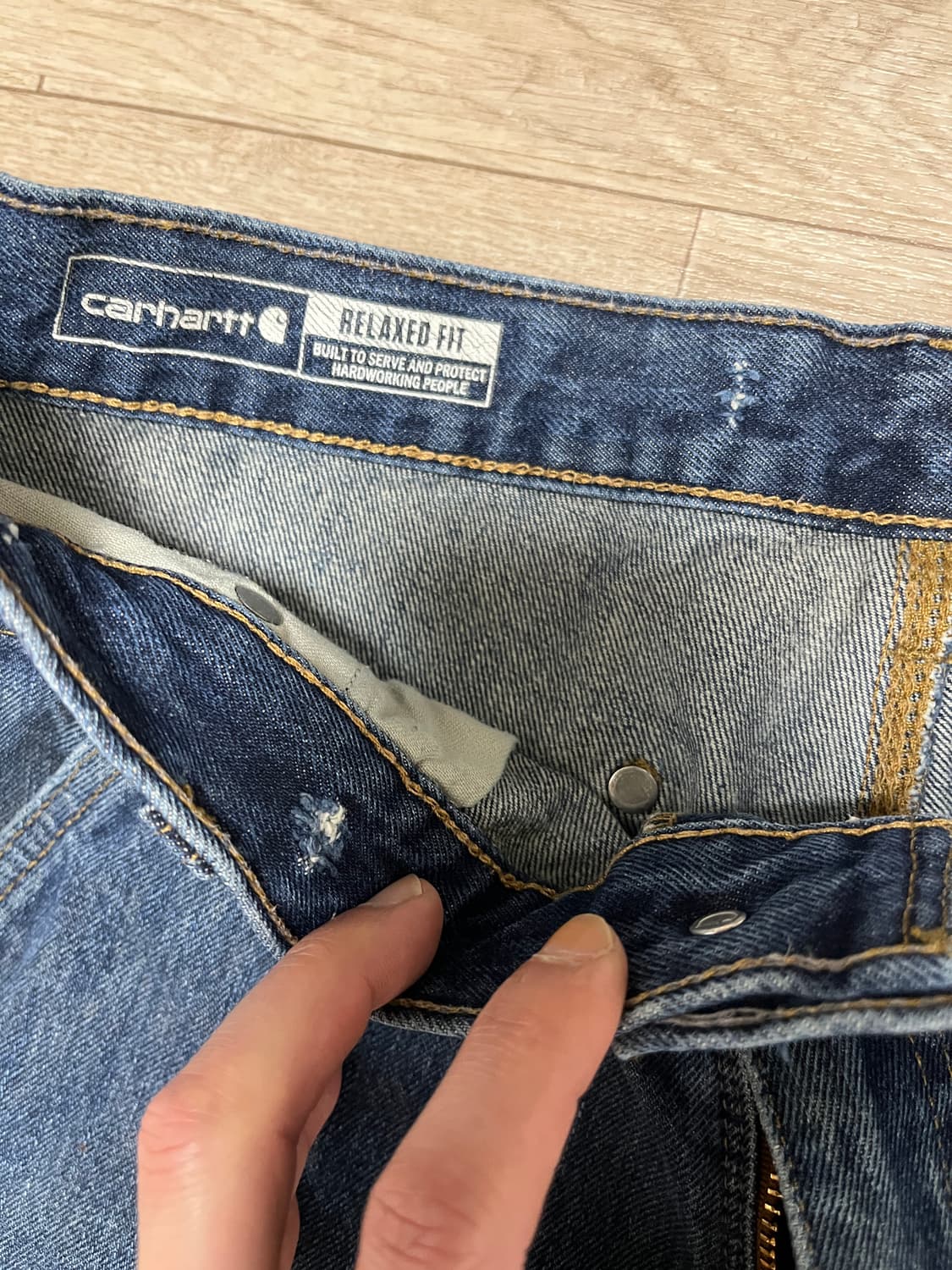 칼하트 더블니팬츠 상품이미지6