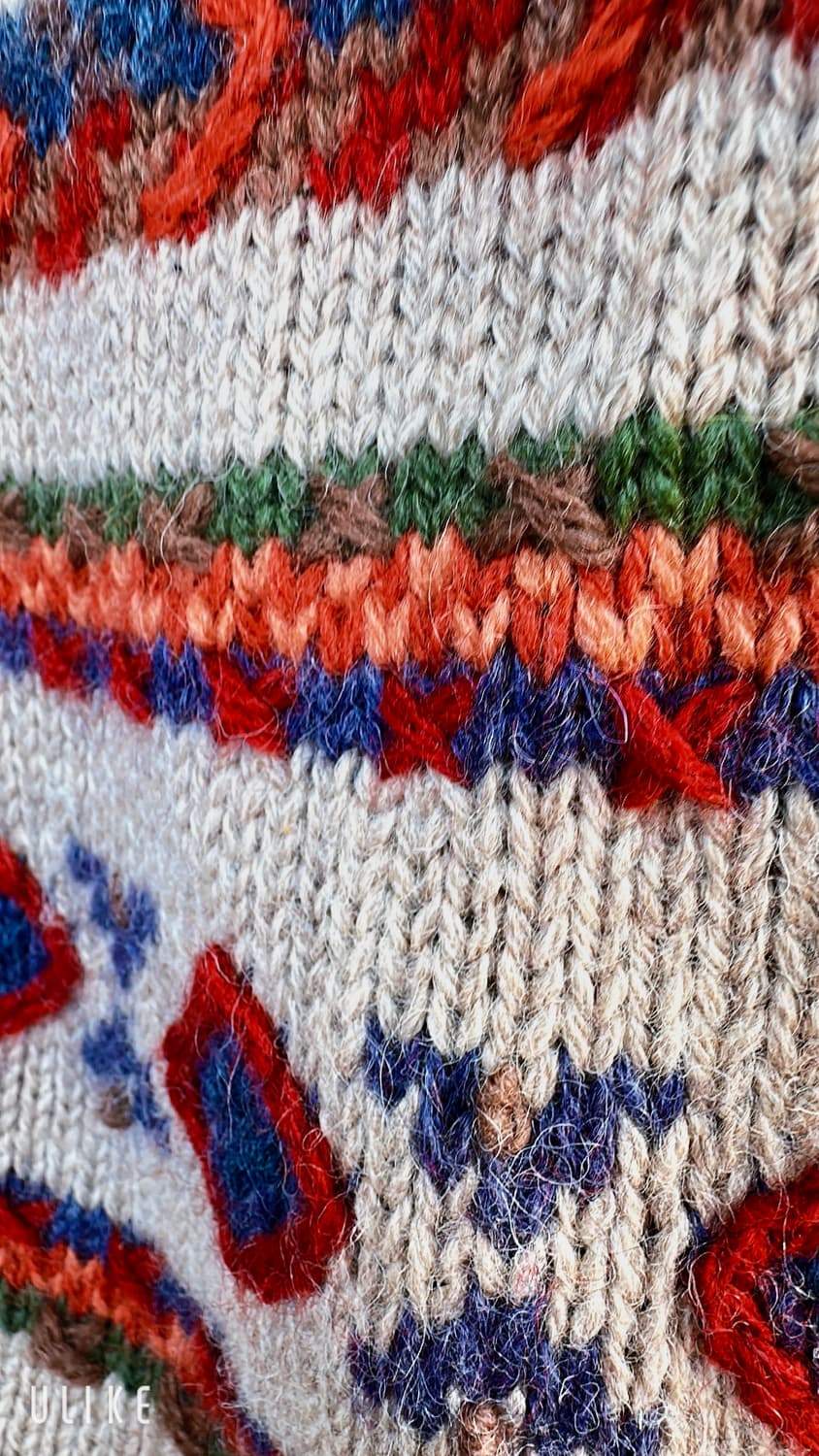 노르딕(Nordic) 스타일의 니트 가디건 상품이미지4