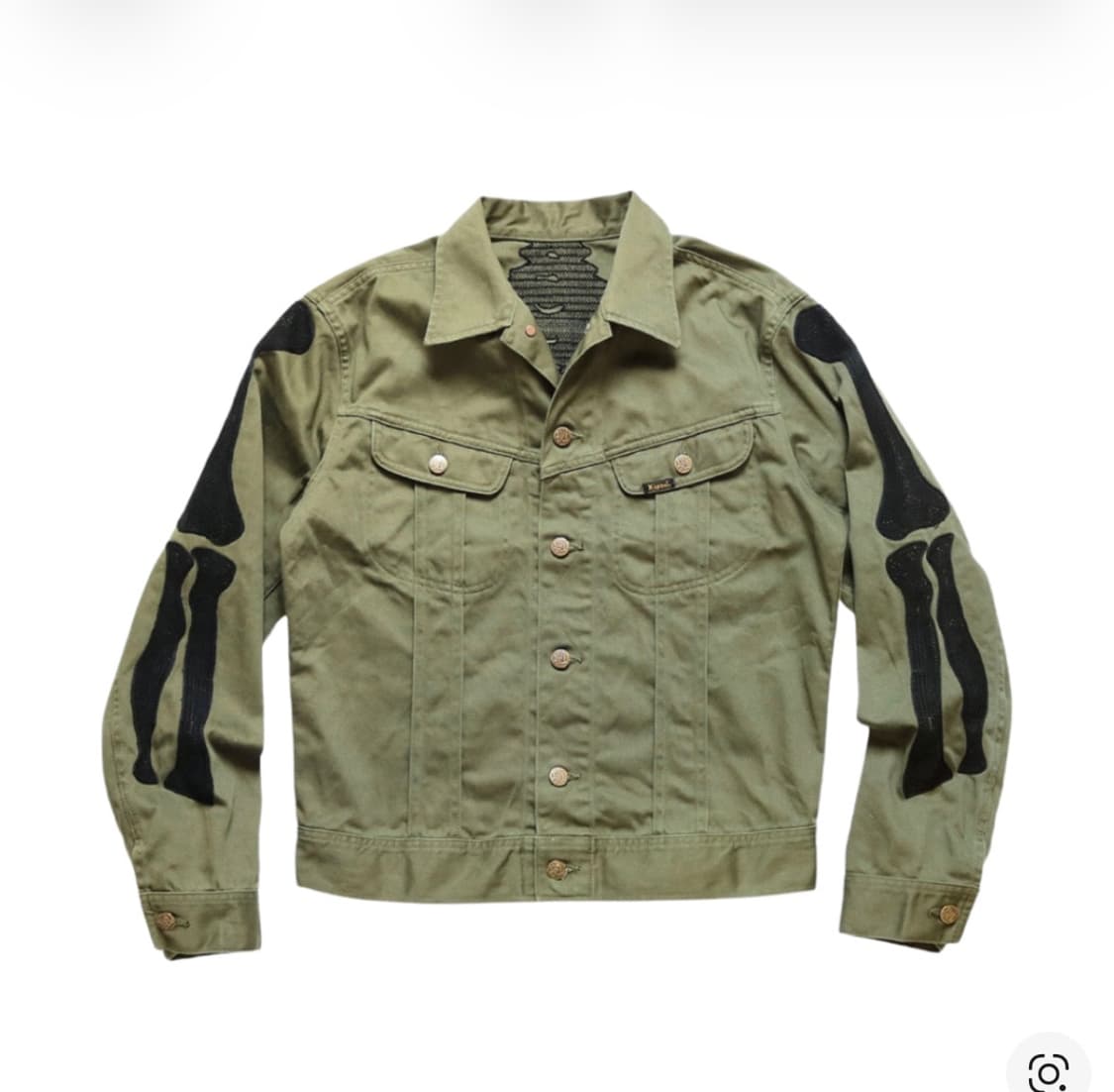 구매) 캐피탈 본 자켓 카키 44 사이즈 상품이미지1