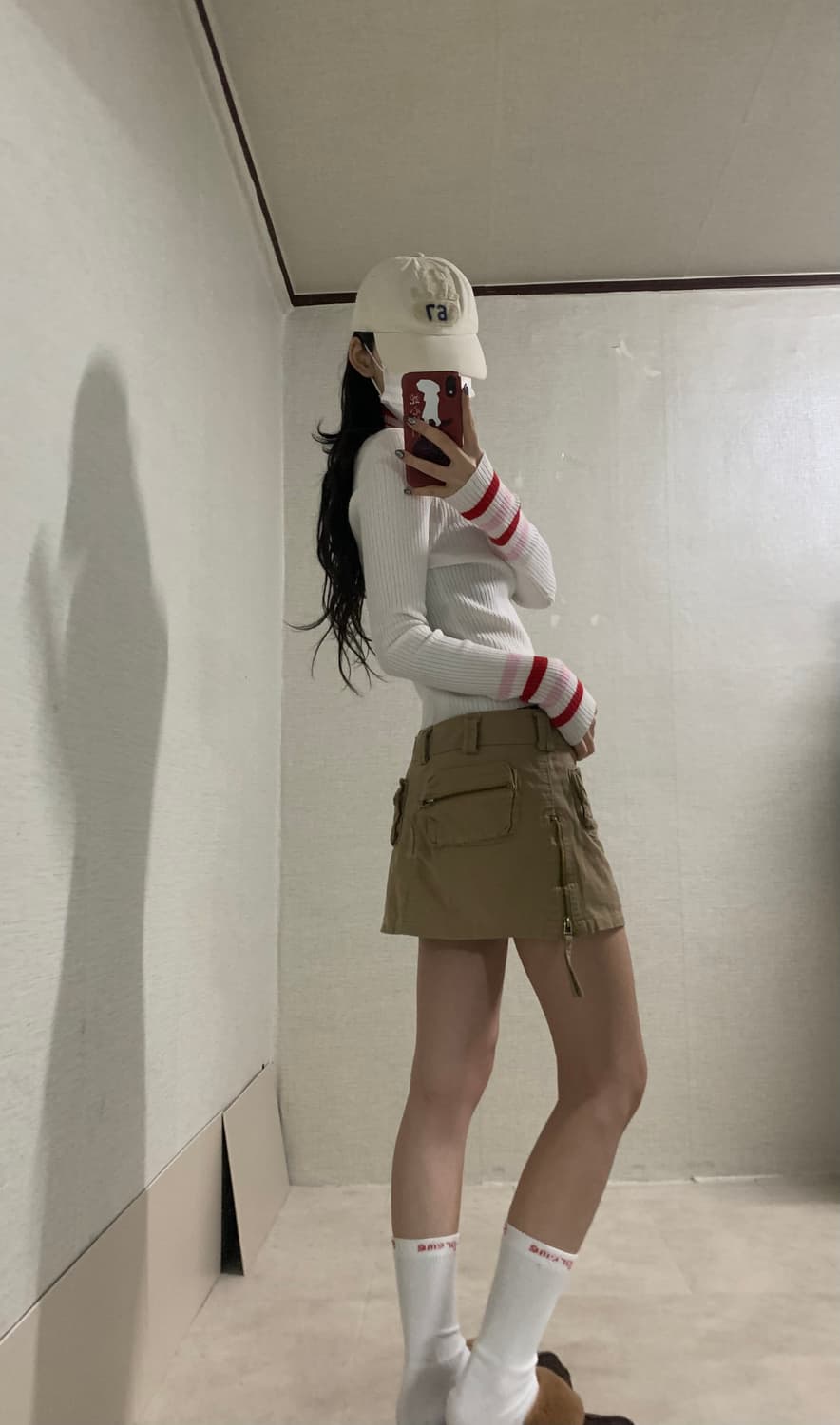 Wilson white logo knit top 상품이미지2