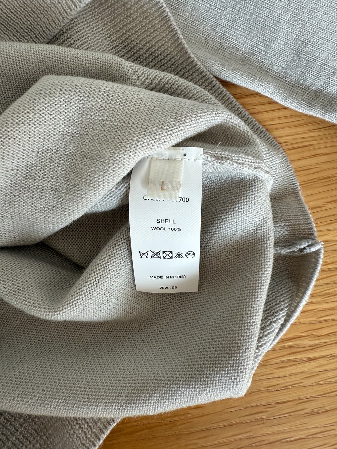 ORR 울 브이넥 니트 상품이미지6