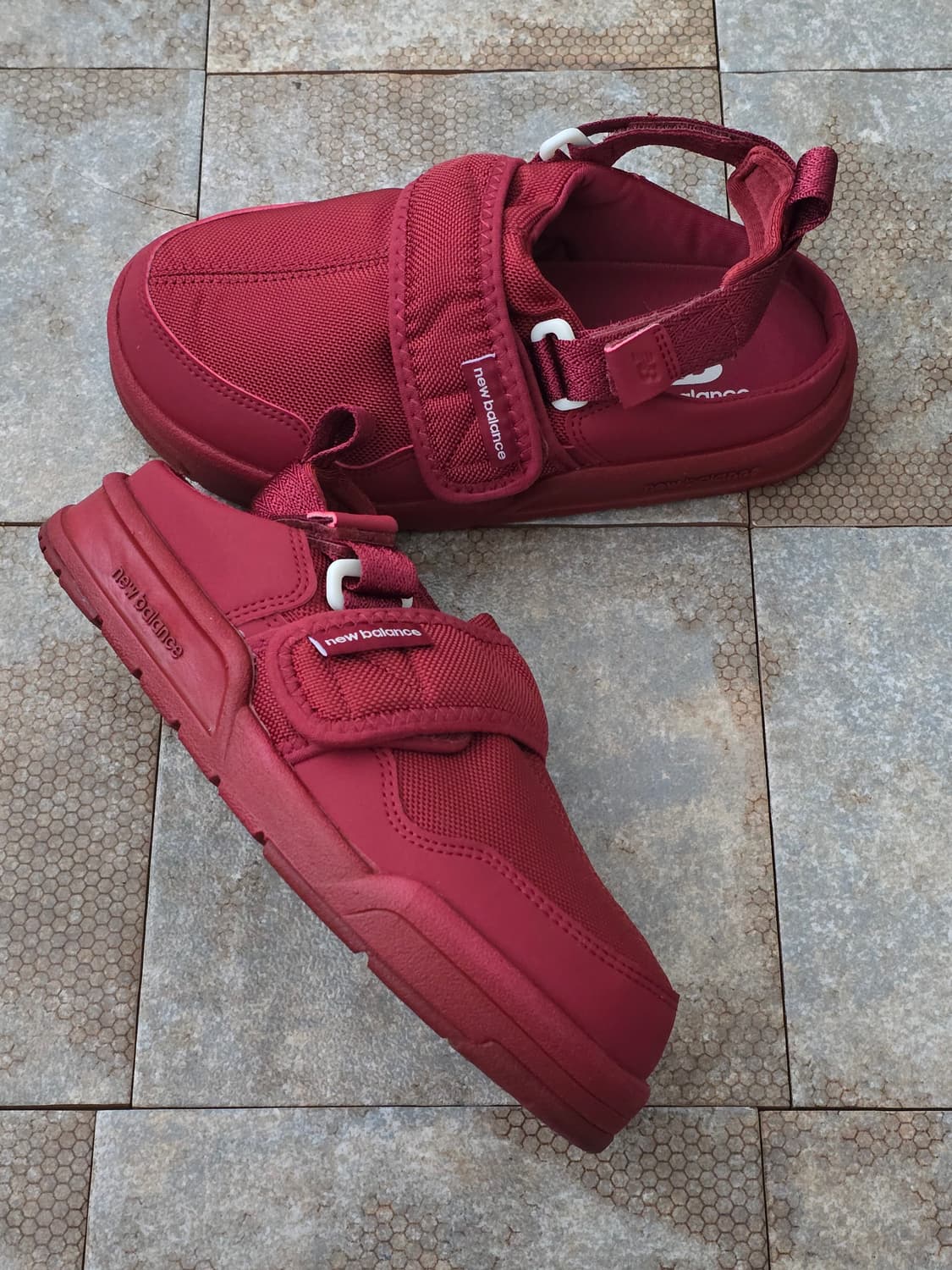 (240)뉴발란스 crv 레드 뮬 상품이미지6