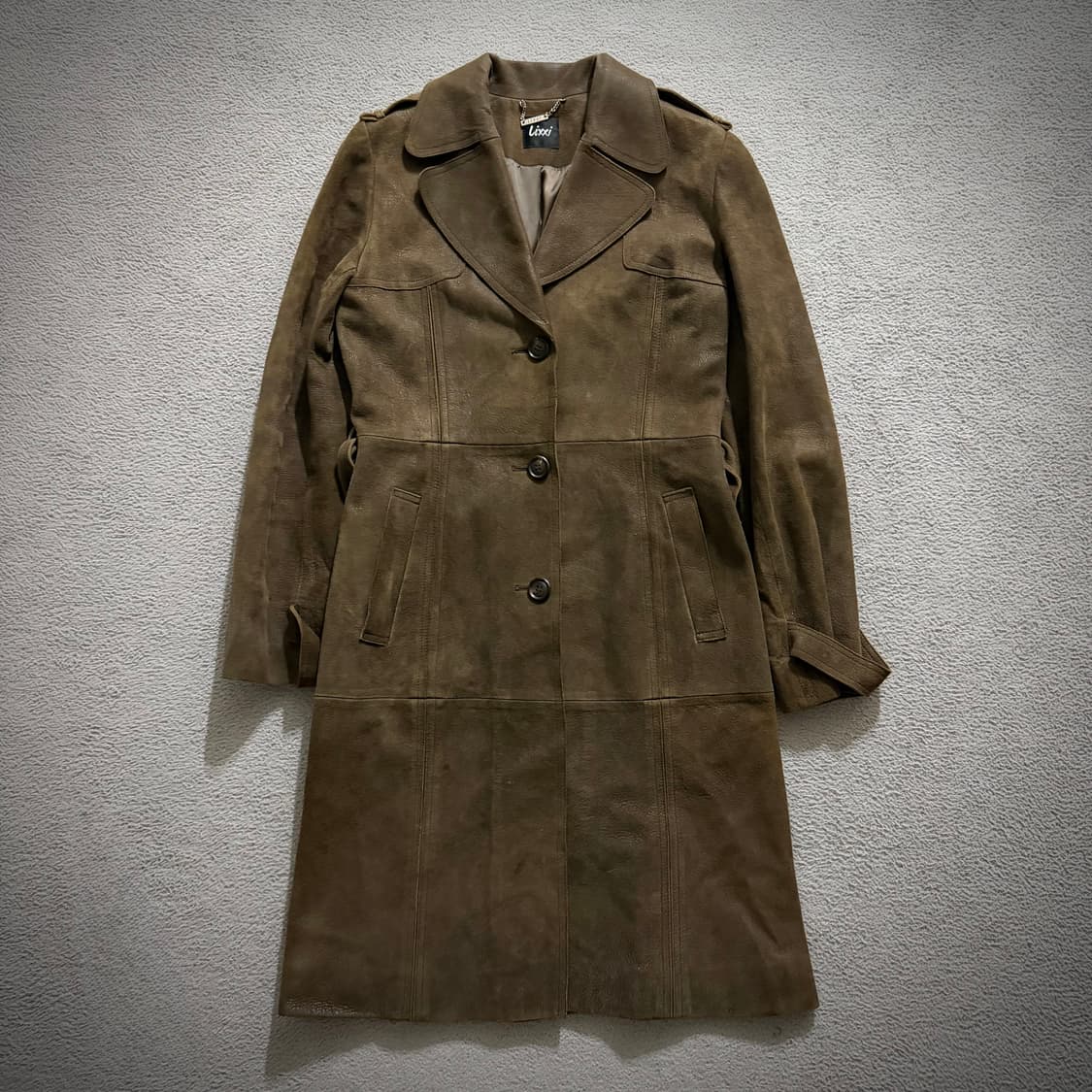 Vintage suede coat 상품이미지1