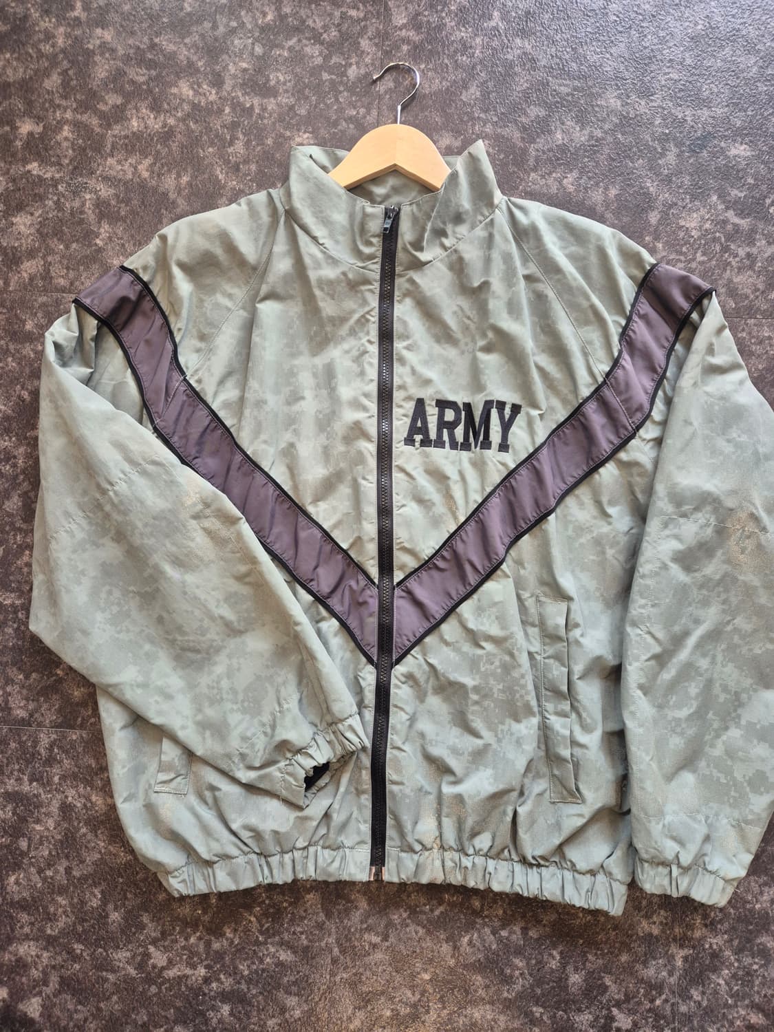 미 육군 IPFU 2세대 디지털 패턴 바람막이 자켓 상품이미지1