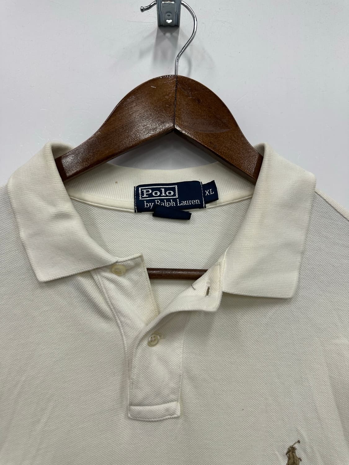 폴로 아이보리 카라 긴팔티 상품이미지2