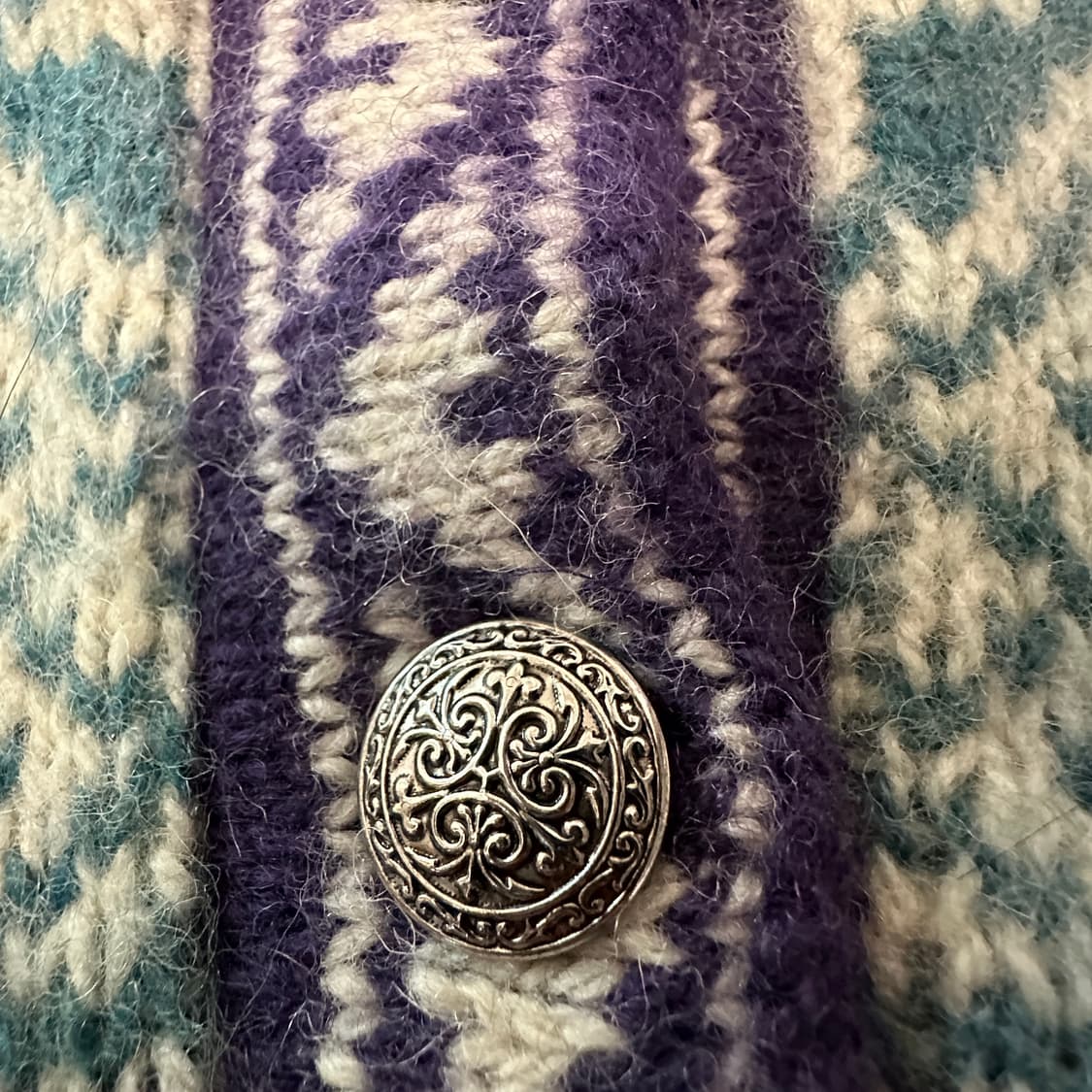 L. L. BEAN usa made wool nordic sweater 상품이미지4