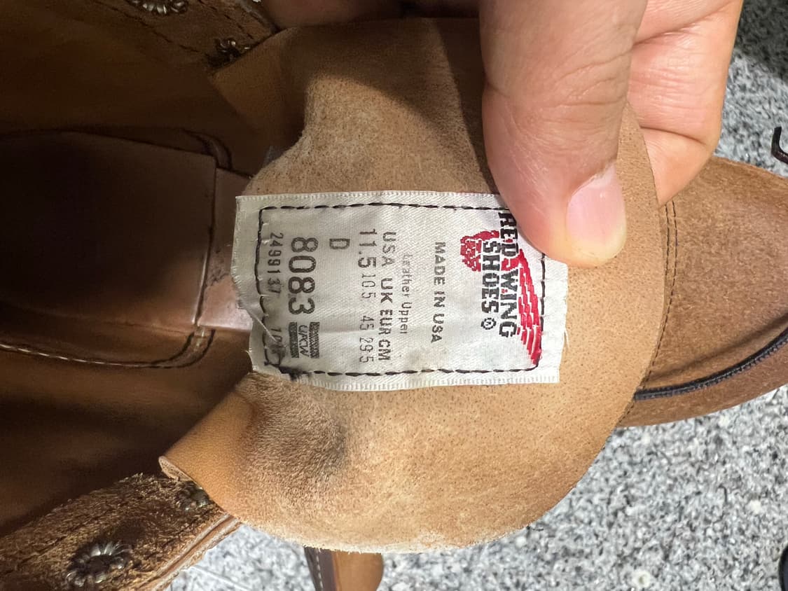 Red Wing 아이언 레인저 8083 11.5D (295) 상품이미지4