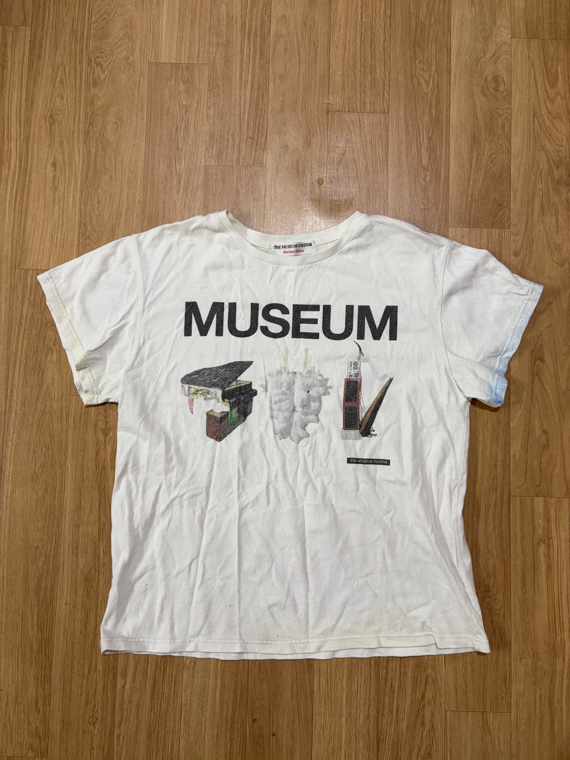 (L)더뮤지엄비지터 반팔티 상품이미지1