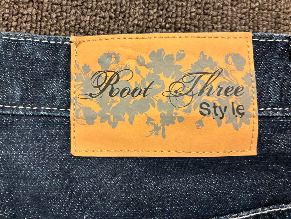 M)Root Three Style 빈티지 여성 포켓 데님팬츠 상품이미지9