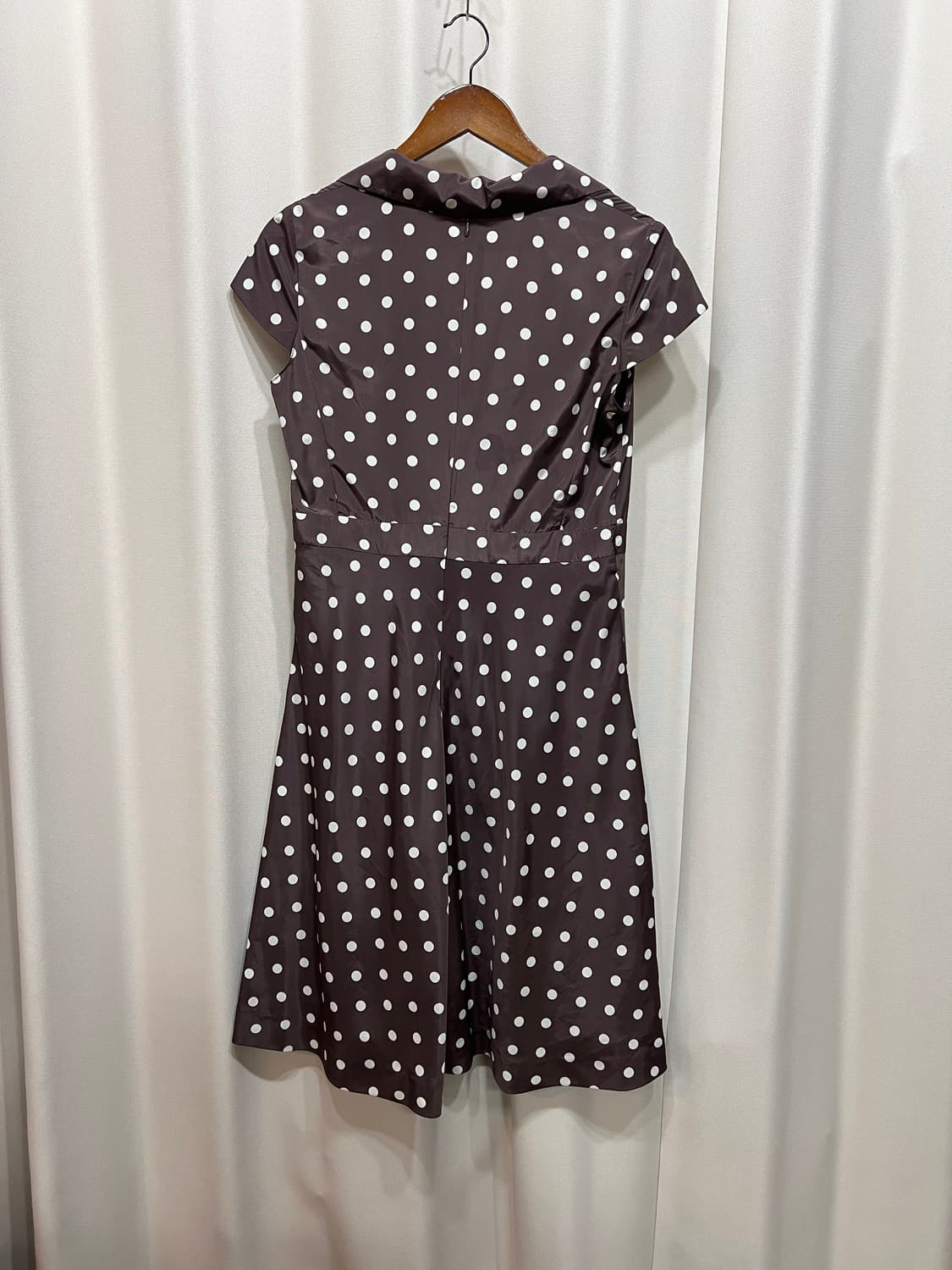 쉬즈미스 여성 도트 반팔 원피스 상품이미지5