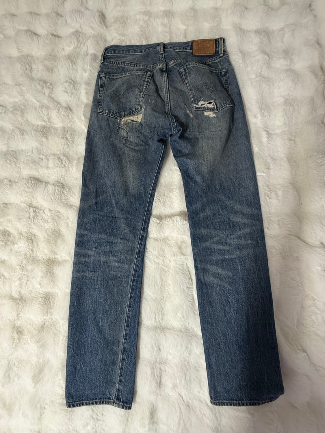 [32] LVC 빅E 501zxx 사시코 데님 상품이미지2