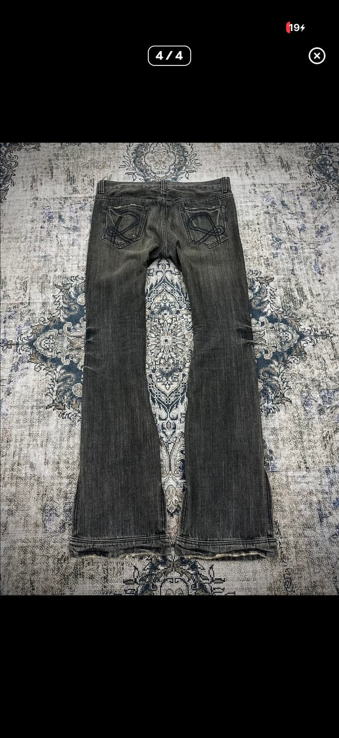 Zip up flare jeans 상품이미지4