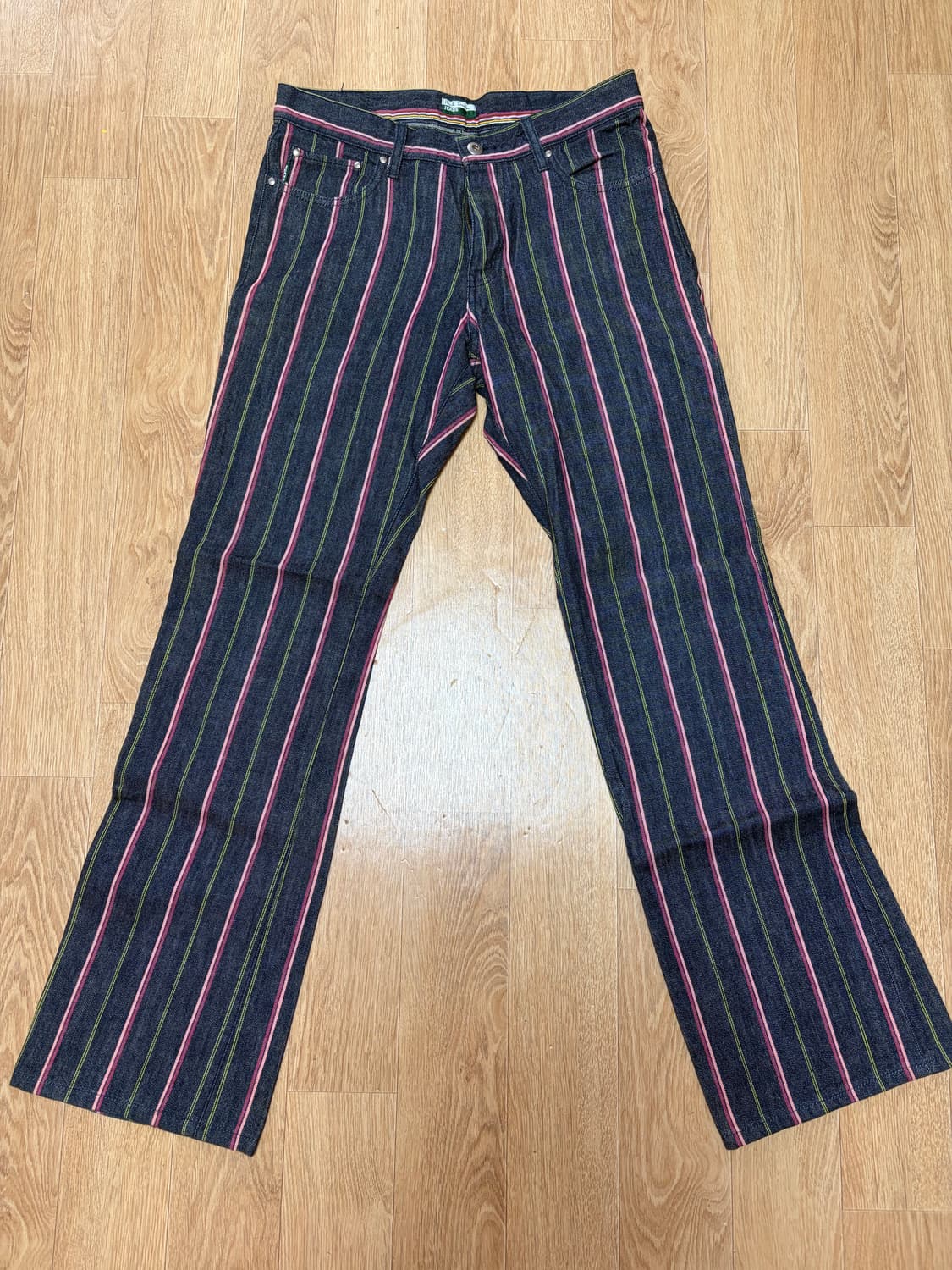 폴스미스 스트라이프 부츠컷 스트라이프 진 (29사이즈) 상품이미지1