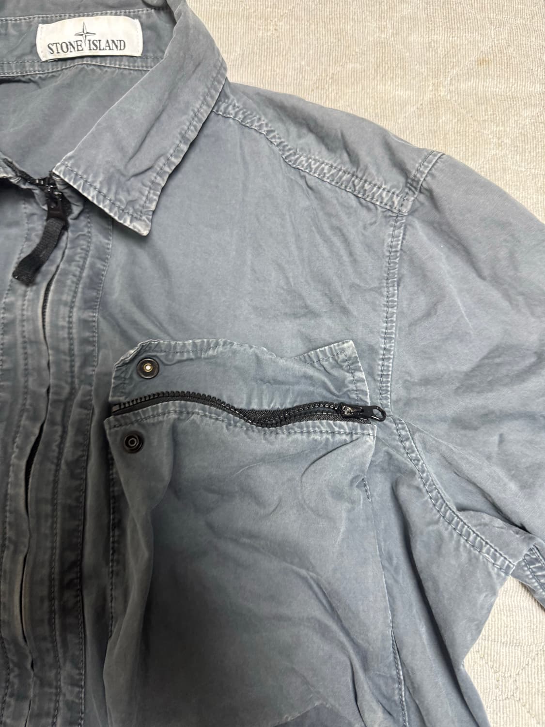 스톤아일랜드 투웨이 집업 상품이미지3