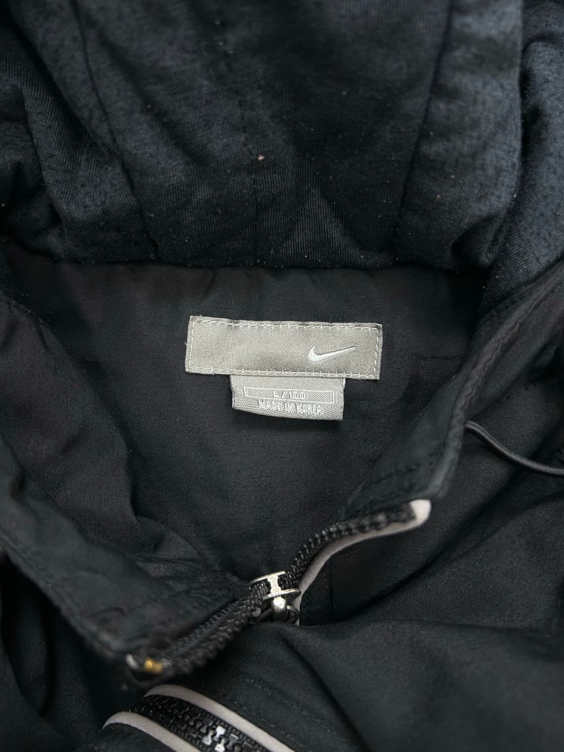 나이키 00s 블랙 누빔 점퍼 L 상품이미지6