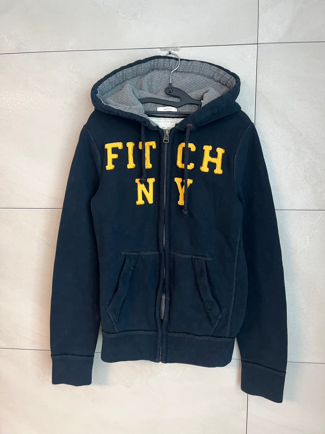 아베크롬비 후드집업 네이비 [S] 상품이미지3