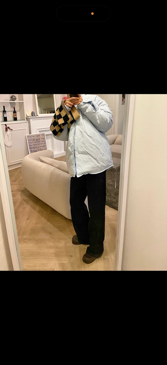 STU 패딩셔츠 M 상품이미지1