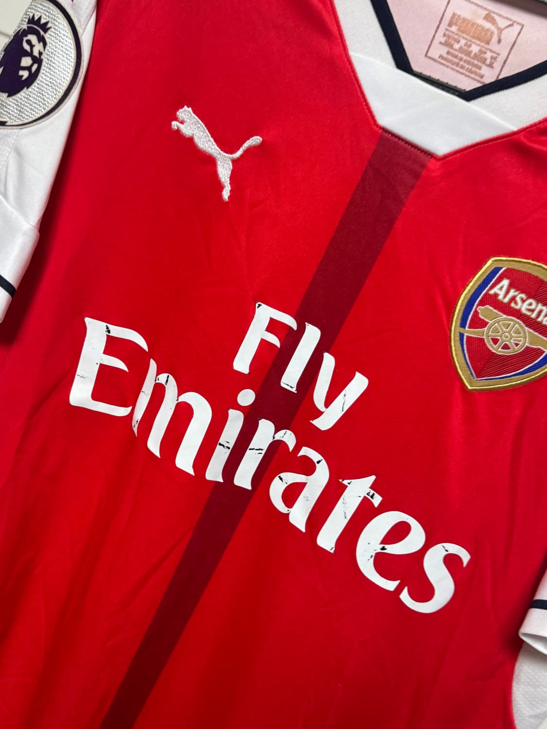16-17 아스날 홈 푸마 유니폼 반팔 상품이미지2