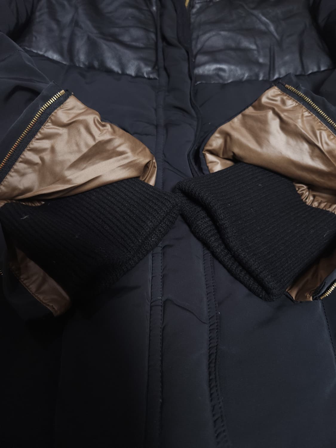 한섬 타임 오리털 패딩점퍼, 88-98-165 상품이미지5