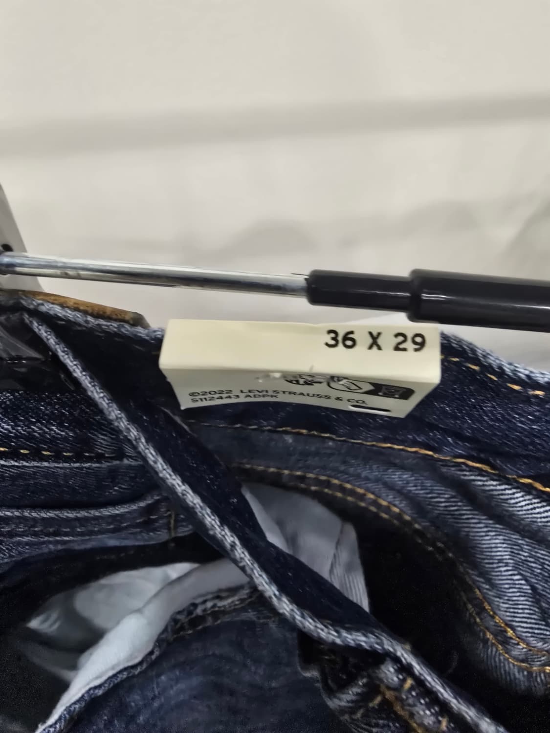 36x29 리바이스 505 프리미엄 셀비지 새상품 상품이미지5